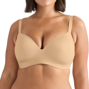 Knix WingWoman Contour Warm Sand Size 8 Bra Undergarment Brand New With …